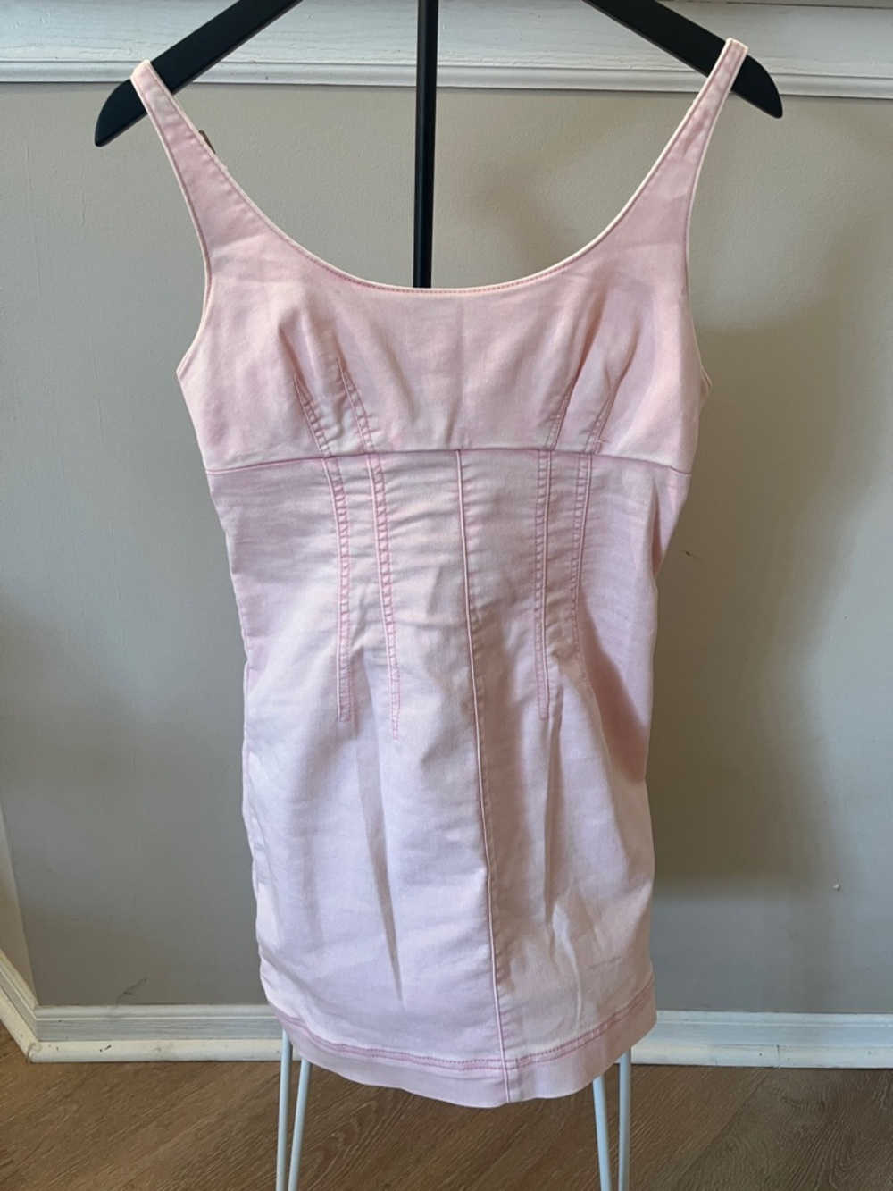 No Boundaries Light Pink Mini Dress